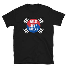 Load image into Gallery viewer, Squat Like a Korean - Unisex T-Shirt
